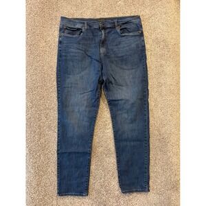 Lucky Brand Jeans Mens 38x32 Blue 412 Athletic Slim Dark Wash Denim Pants